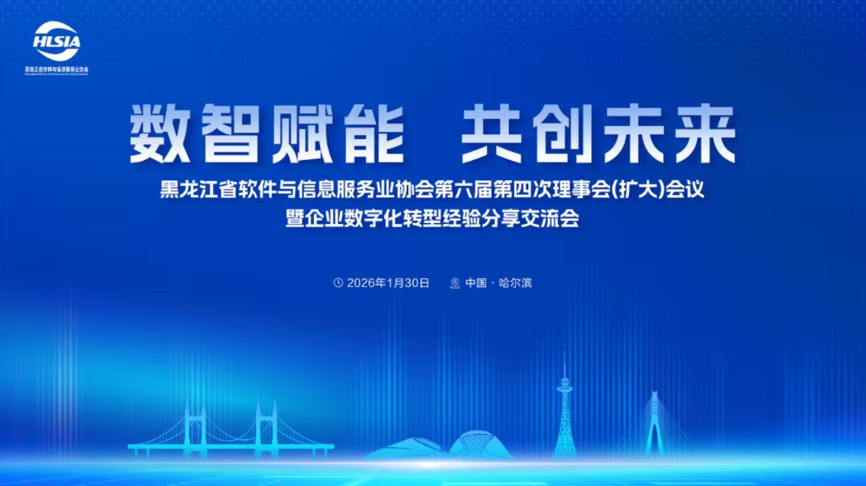 体育投注杨华博士受邀出席黑龙江省软件与信息服务业协会理事会会议 共话AI赋能新范式